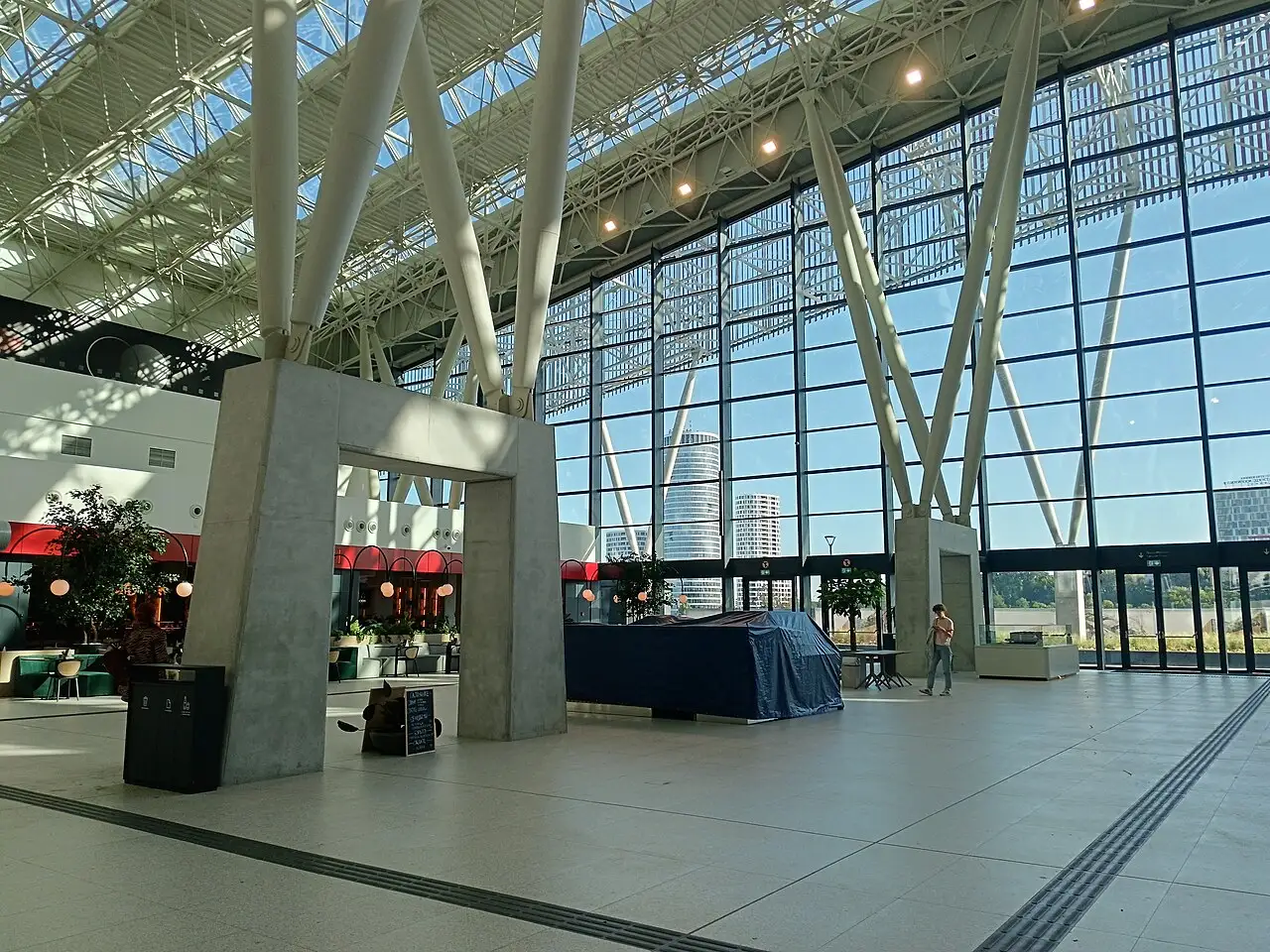 Belgrade-Bar train at Beograd Centar station