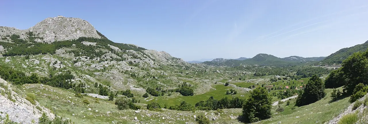 Njegoš Mausoleum on Jezerski vrh in Lovćen National Park